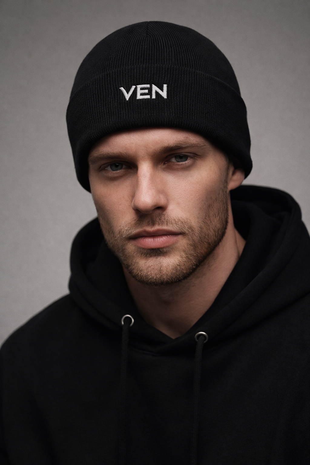 VEN BEANIE BLACK 001