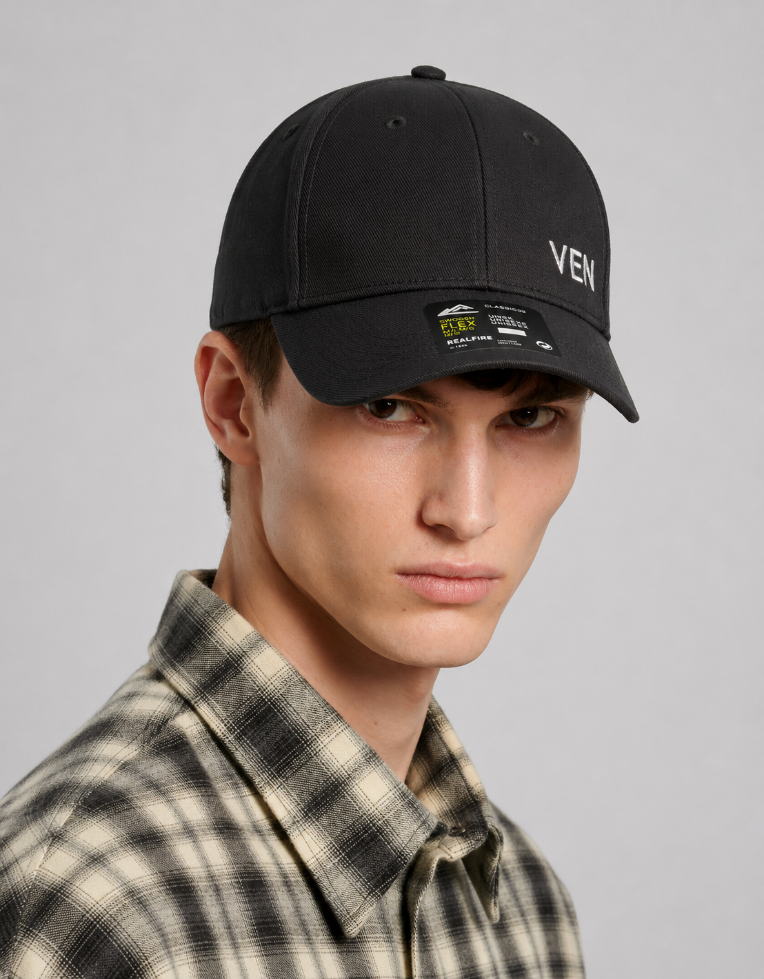 VEN STUDIO CAP BLACK / SERIES 001