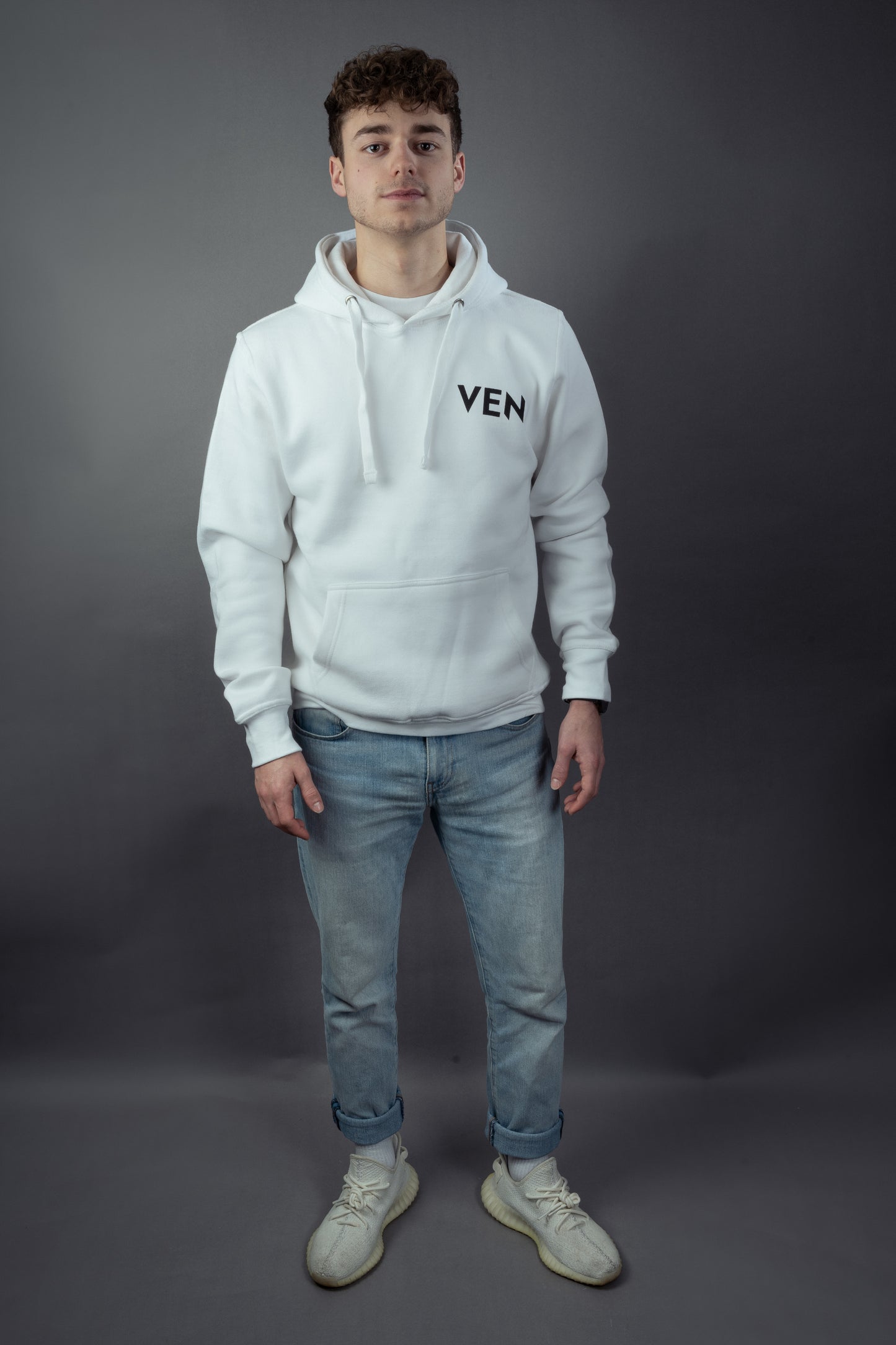 VEN VERTIVE HOODIE WHITE