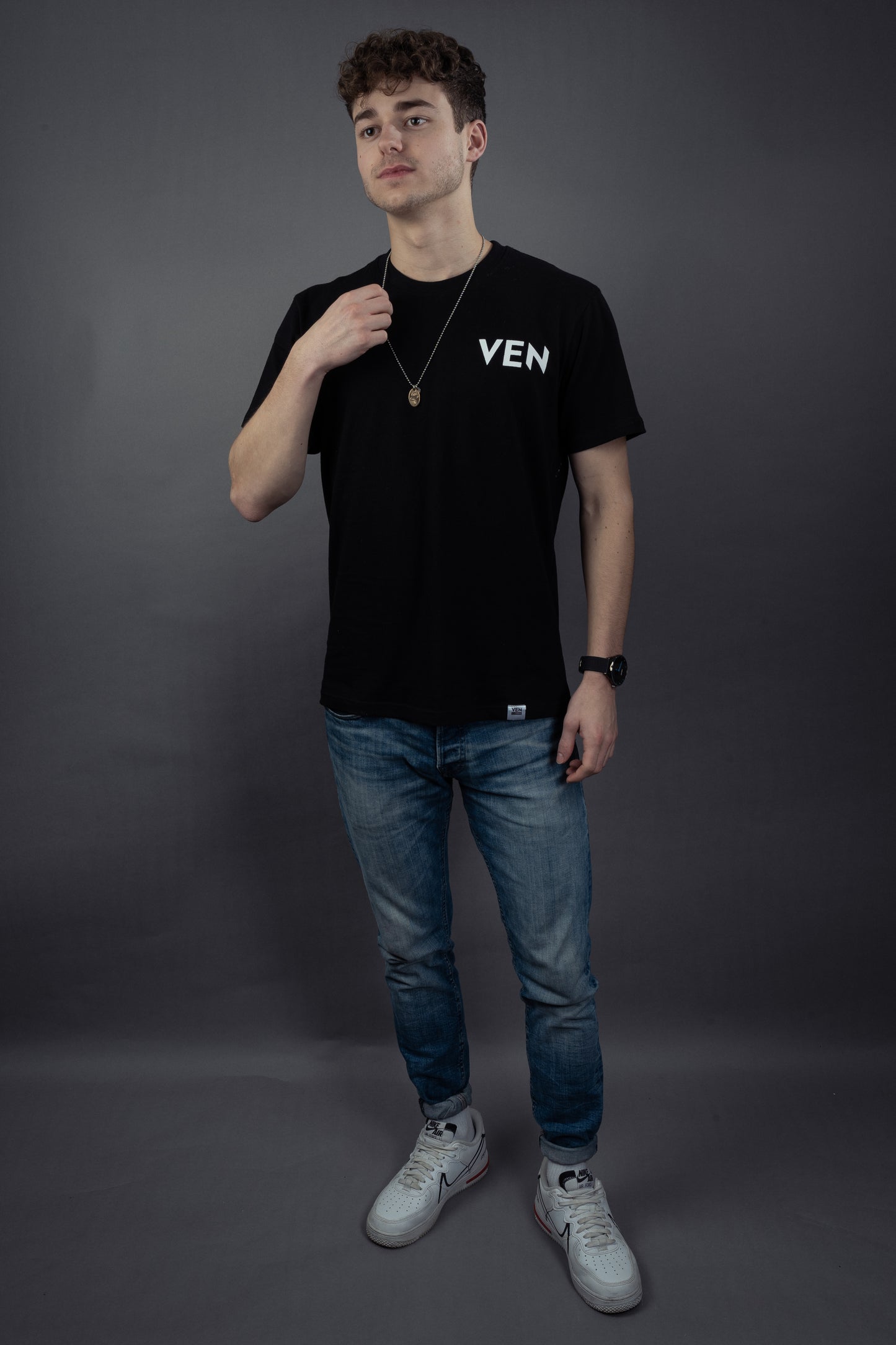 VEN STUDIO SHIRT BLACK / SERIES 001